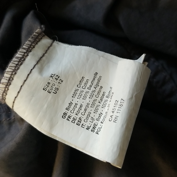 Bench Cotton Jacket, Thin Perfect for Summer ❤Sz XL - Picture 6 of 7